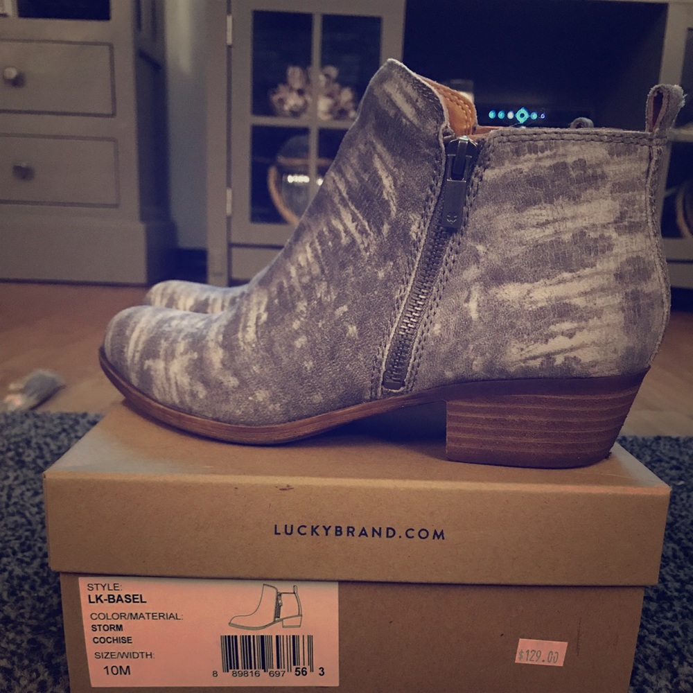Lucky brand booties